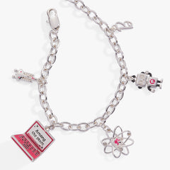 Barbie™ STEM Charm Bracelet Silver | Alex and Ani