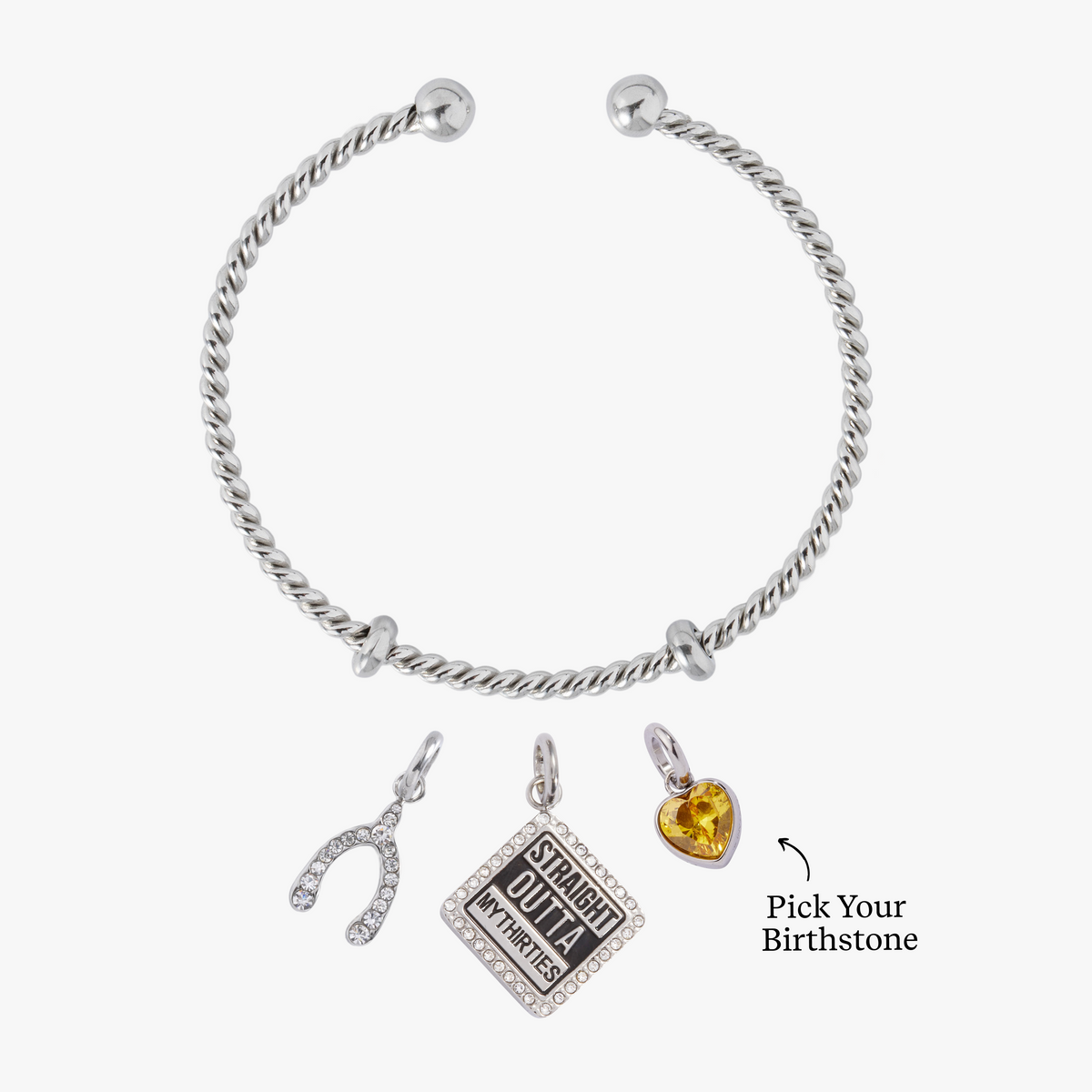 40 and Fearless Charm Bundle  | Alex and Ani
