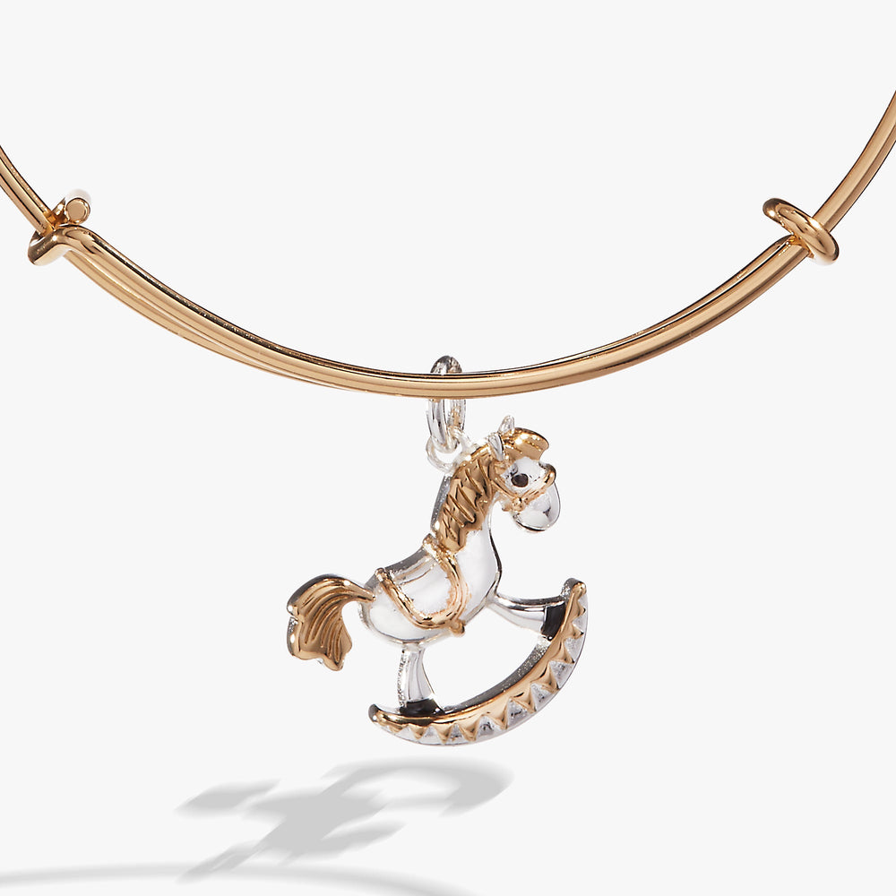 Rocking Horse Bangle Two Tone | Alex and Ani