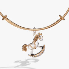 Rocking Horse Bangle Two Tone | Alex and Ani