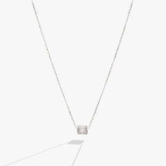 April Birthstone Precious Pendant Necklace Sterling Silver | Alex and Ani
