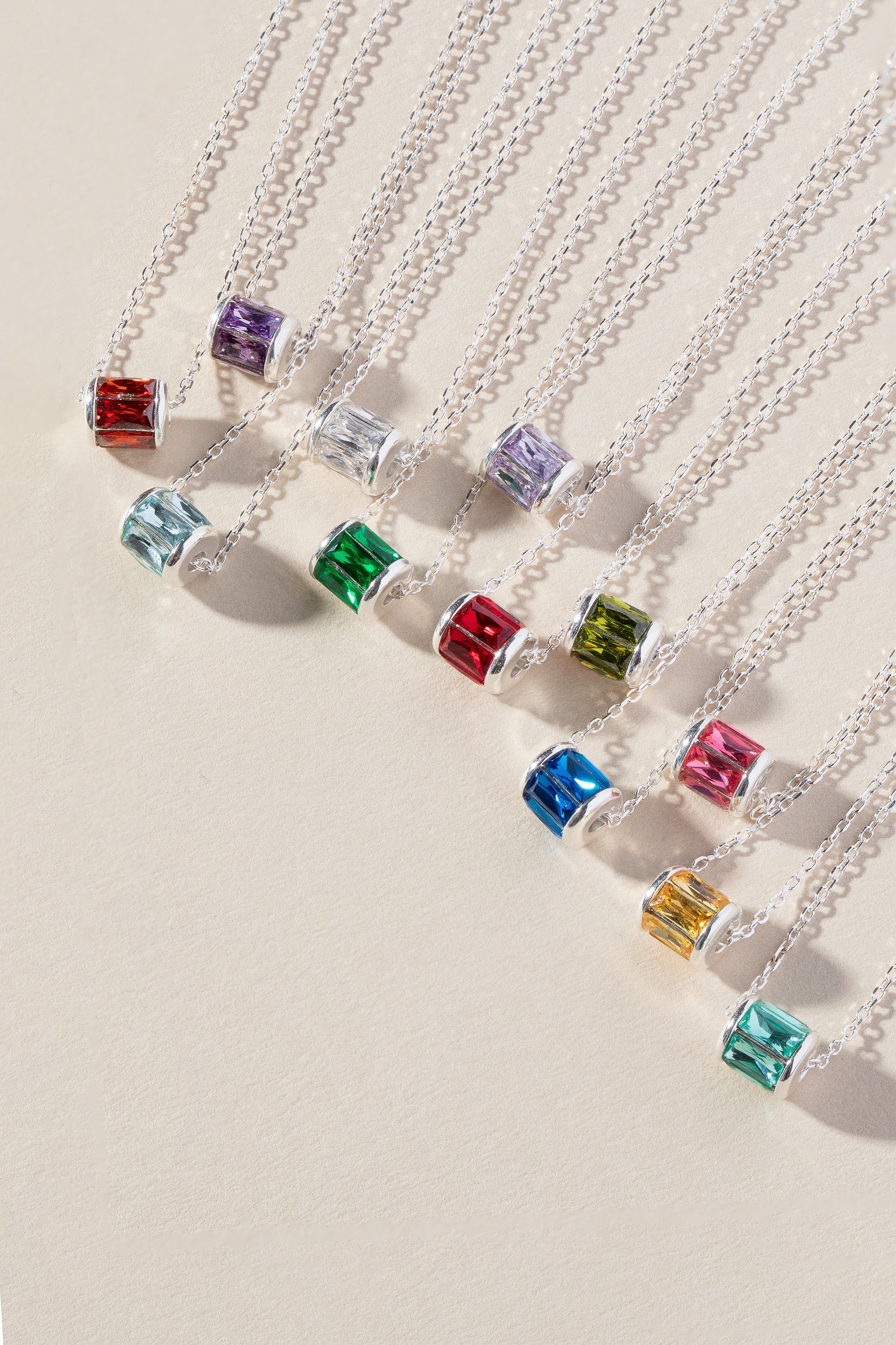 April Birthstone Precious Pendant Necklace Sterling Silver | Alex and Ani