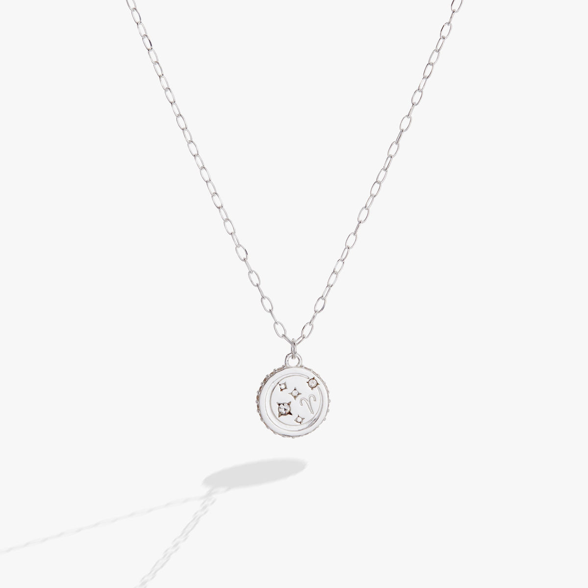 Aries Zodiac Precious Necklace Sterling Silver | Alex and Ani