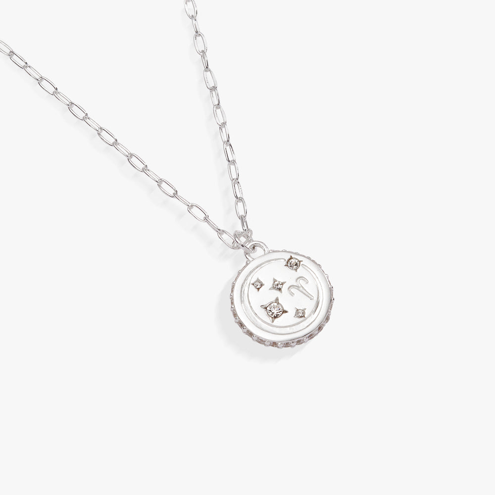 Aries Zodiac Precious Necklace Sterling Silver | Alex and Ani