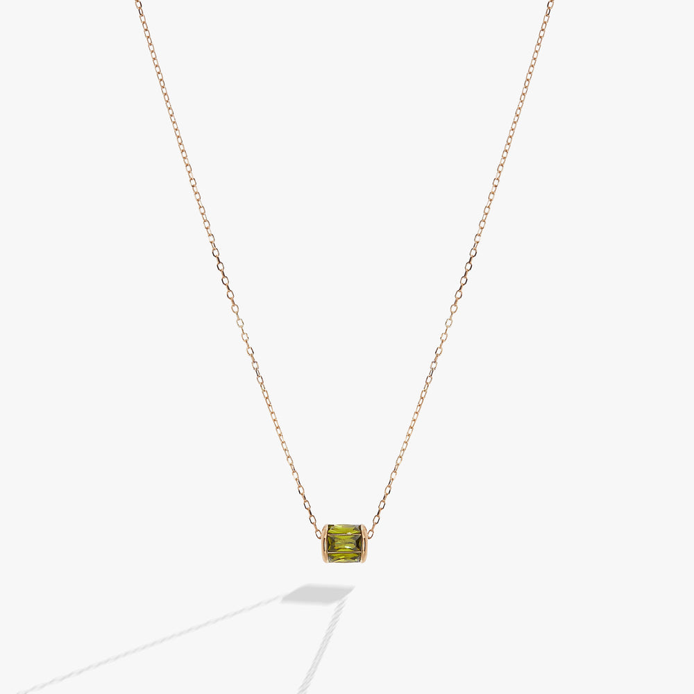 August Birthstone Precious Pendant Necklace 14kt Gold Over Sterling Silver | Alex and Ani