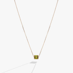 August Birthstone Precious Pendant Necklace 14kt Gold Over Sterling Silver | Alex and Ani