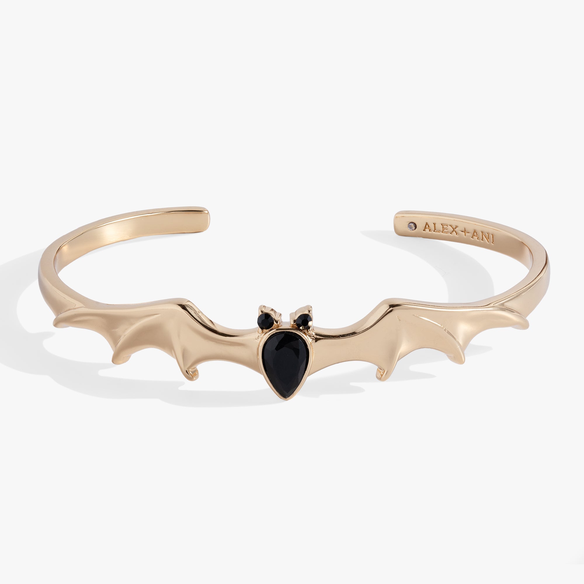 Crystal Bat Cuff Gold | Alex and Ani