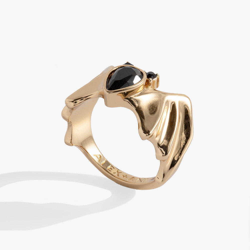 Bat Ring Gold | Alex and Ani