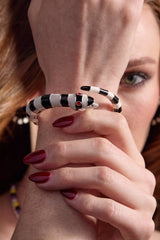 Beetlejuice® Cuff Bracelet Silver | Alex and Ani