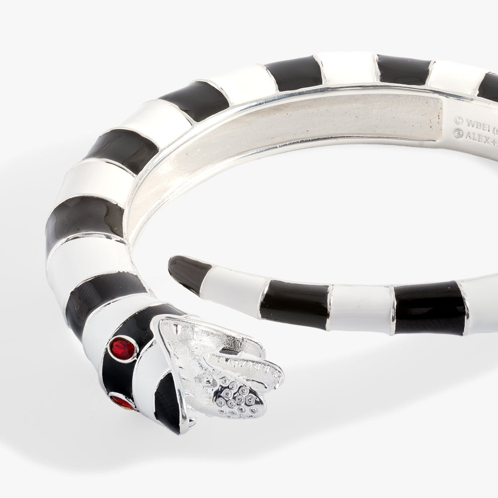 Beetlejuice® Cuff Bracelet Silver | Alex and Ani