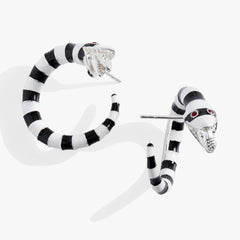 Beetlejuice® Hoop Earring Silver | Alex and Ani