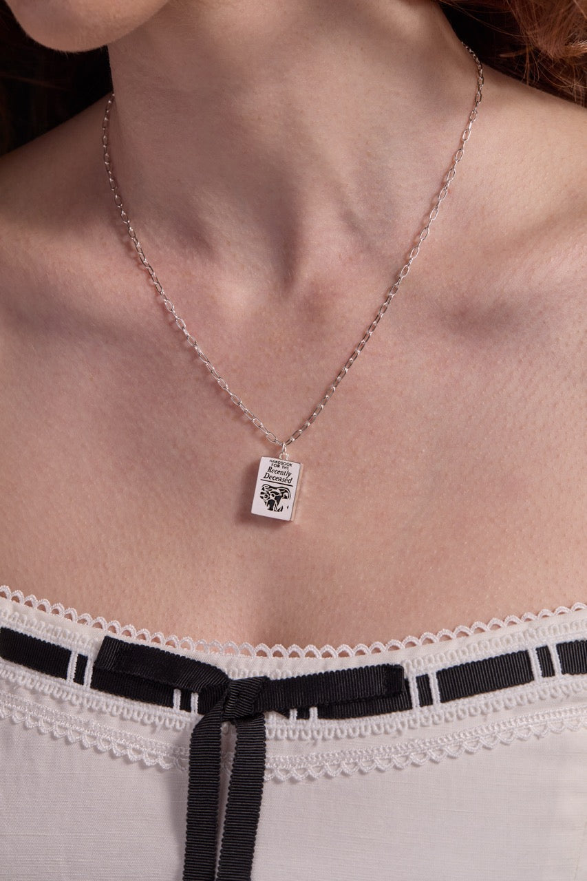 Beetlejuice® Pendant Necklace Silver | Alex and Ani
