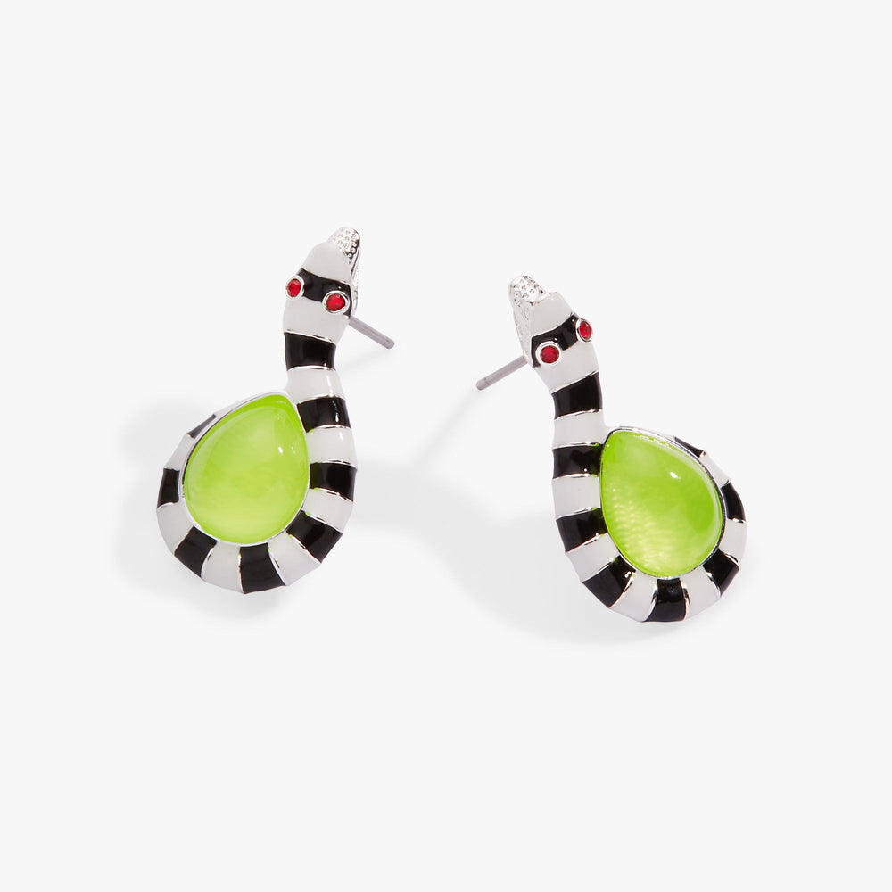 BEETLEJUICE™ Sandworm Earring Silver | Alex and Ani