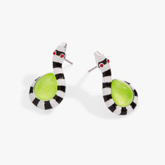 BEETLEJUICE™ Sandworm Earring Silver | Alex and Ani