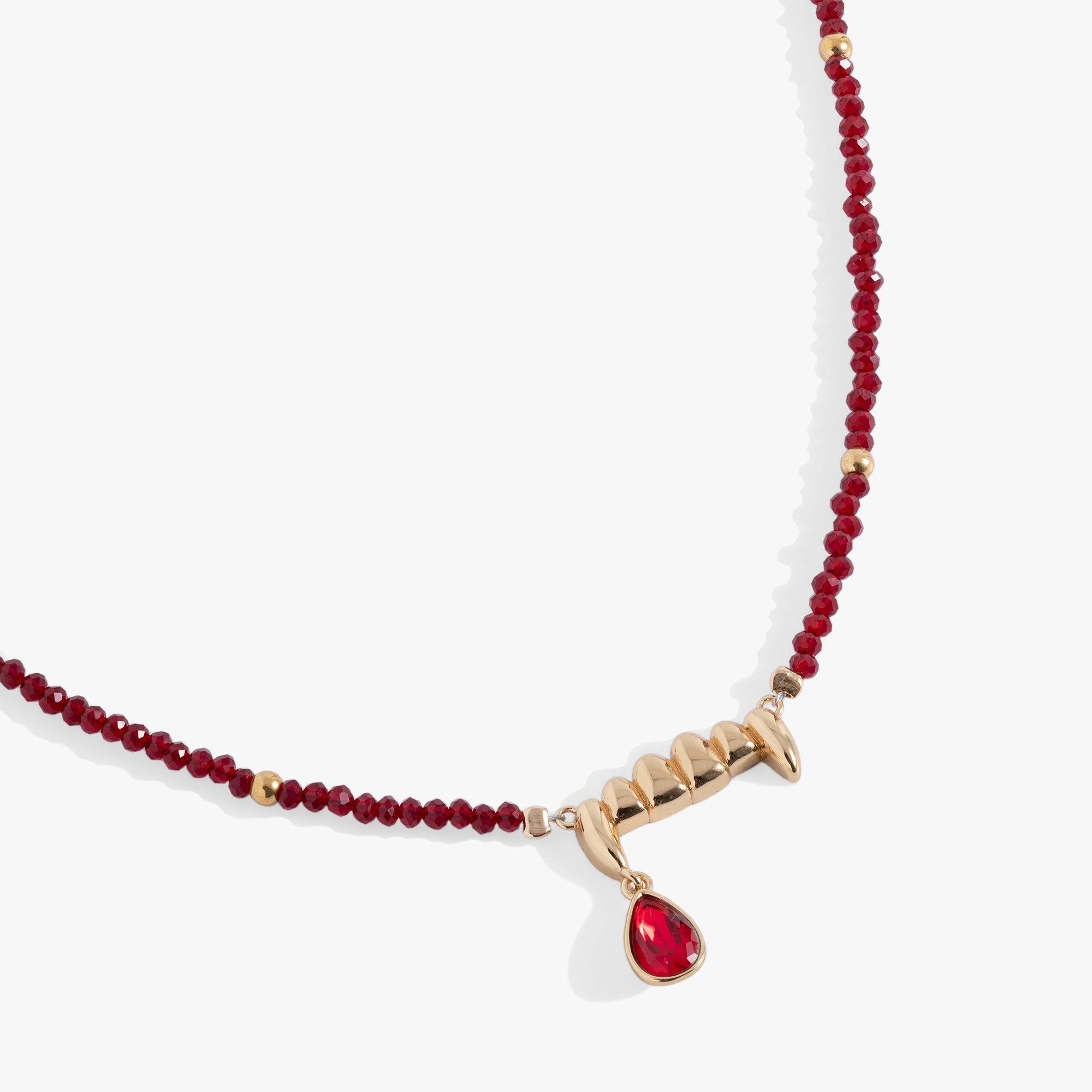 Vampire Teeth Pendant Gold | Alex and Ani