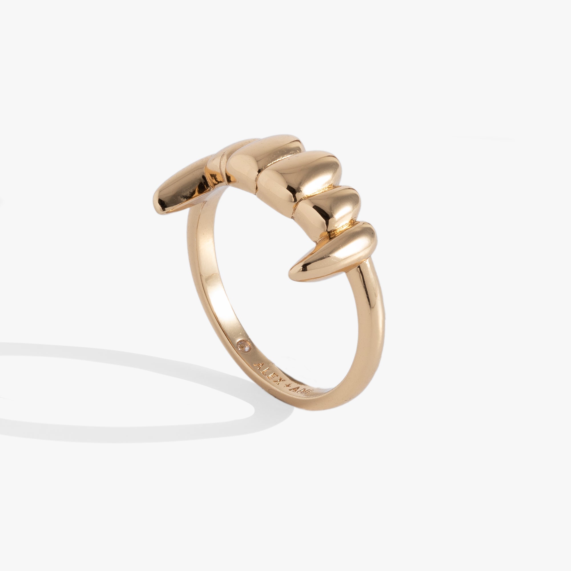 Vampire Teeth Ring Gold | Alex and Ani