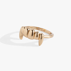 Vampire Teeth Ring Gold | Alex and Ani