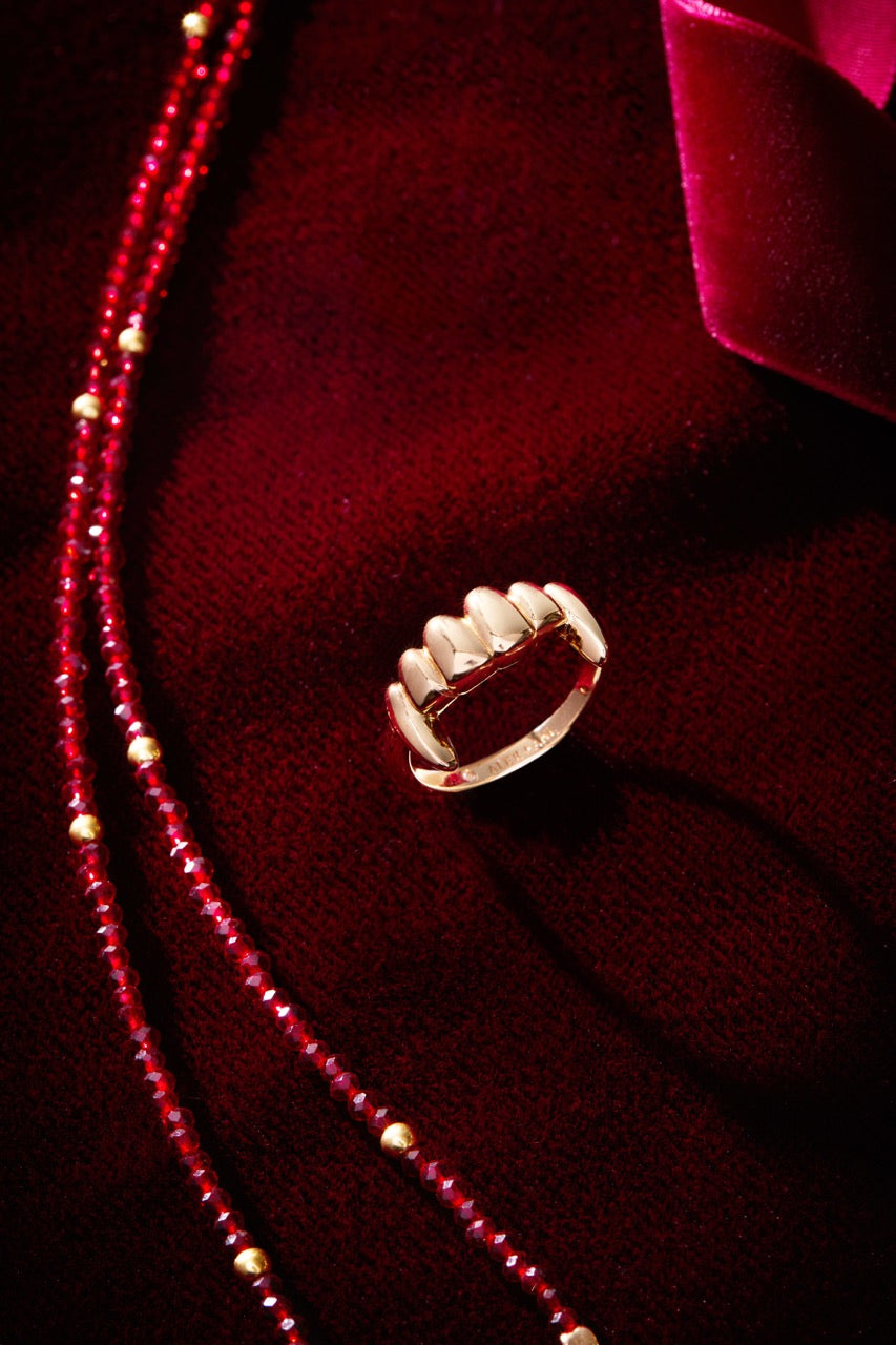 Vampire Teeth Ring Gold | Alex and Ani