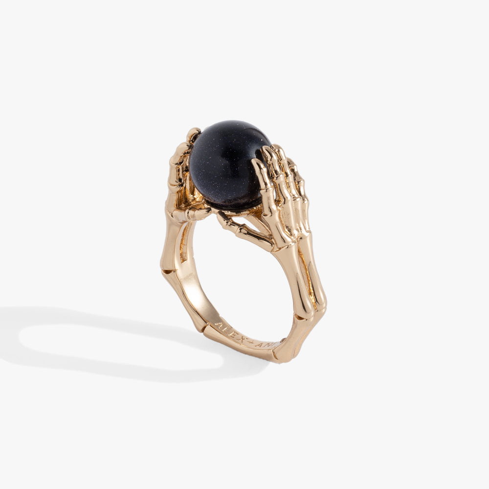 Crystal Ball Ring Gold | Alex and Ani