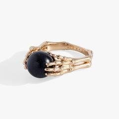 Crystal Ball Ring Gold | Alex and Ani