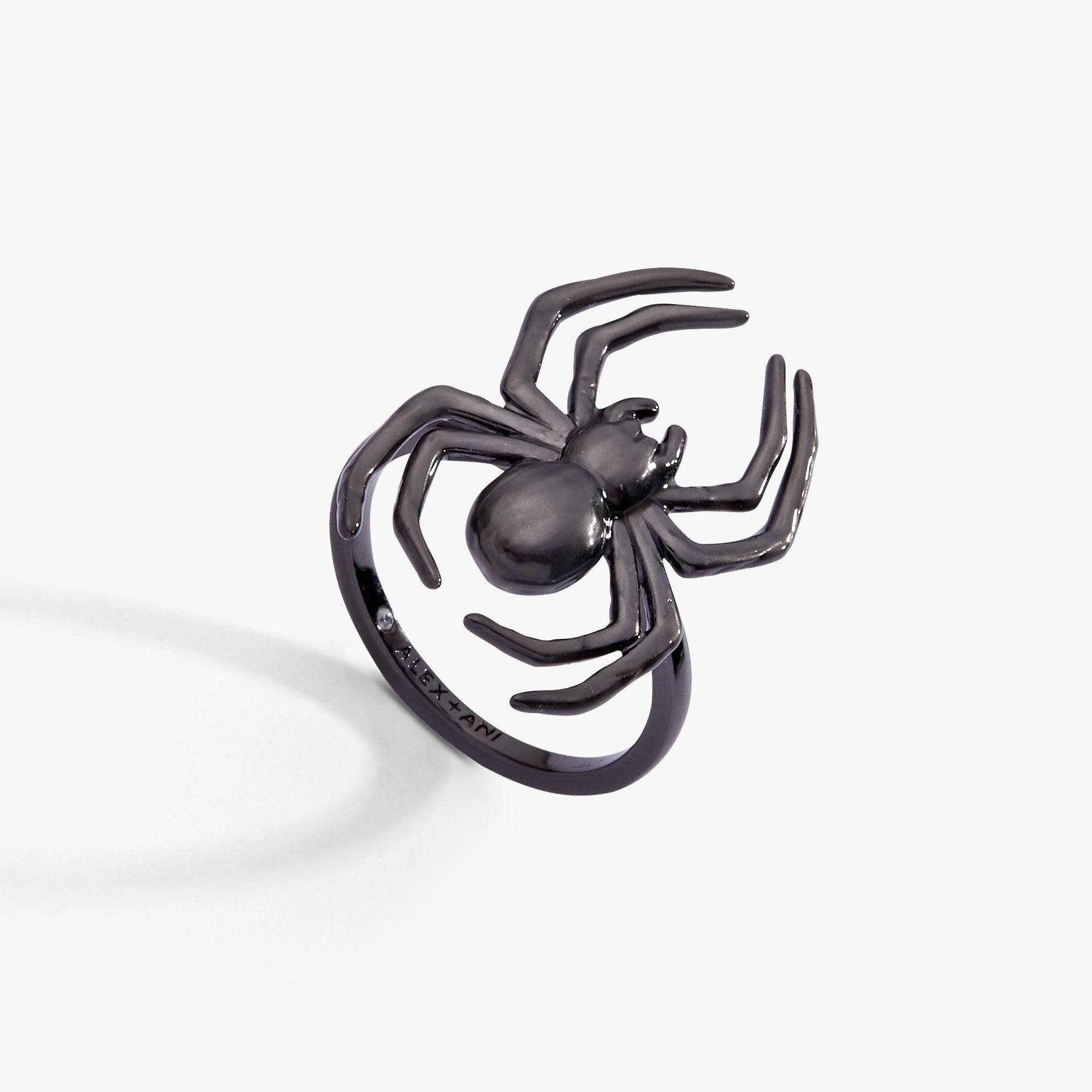 Glow in the Dark Spider Ring Silver | Alex and Ani