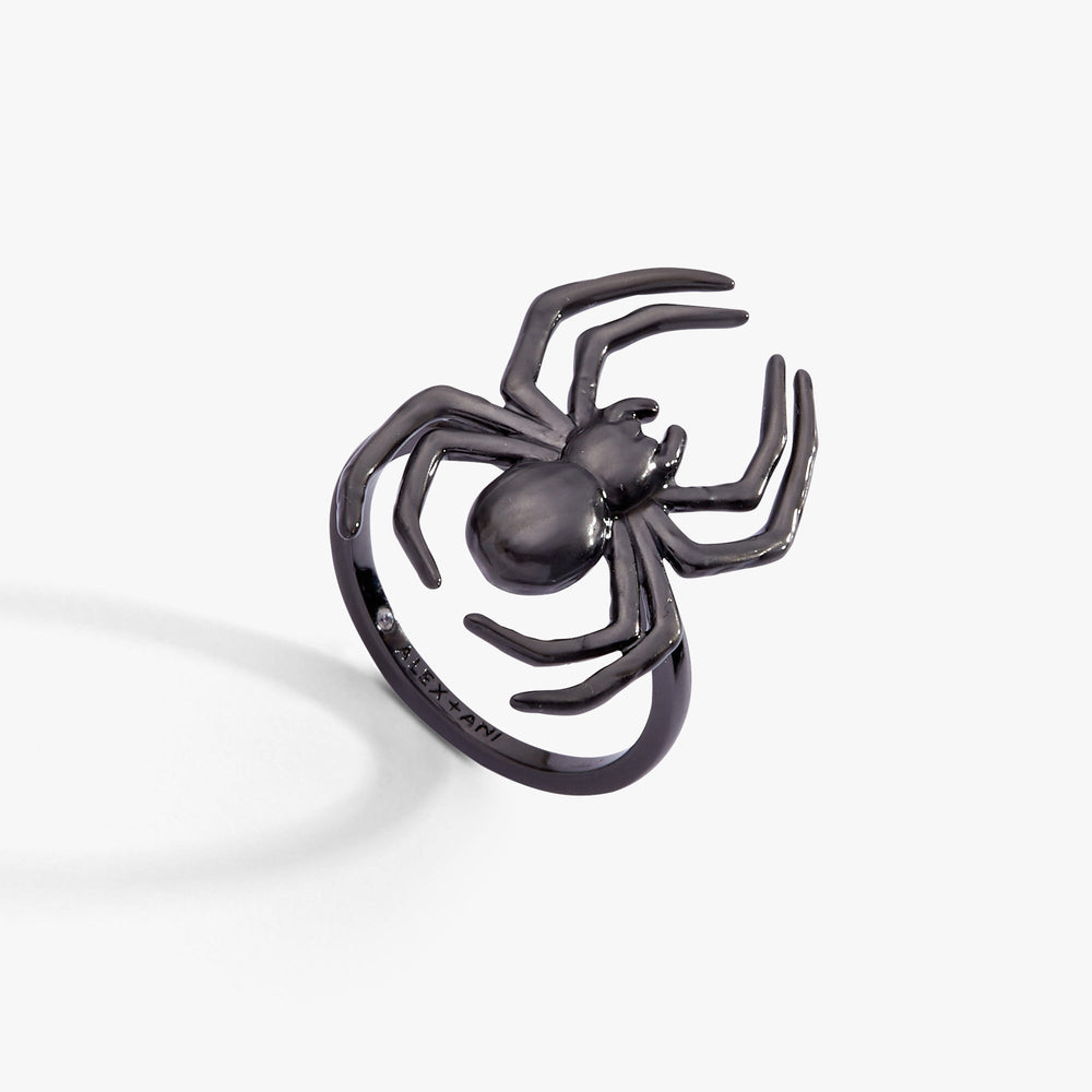 Glow in the Dark Spider Ring Silver | Alex and Ani