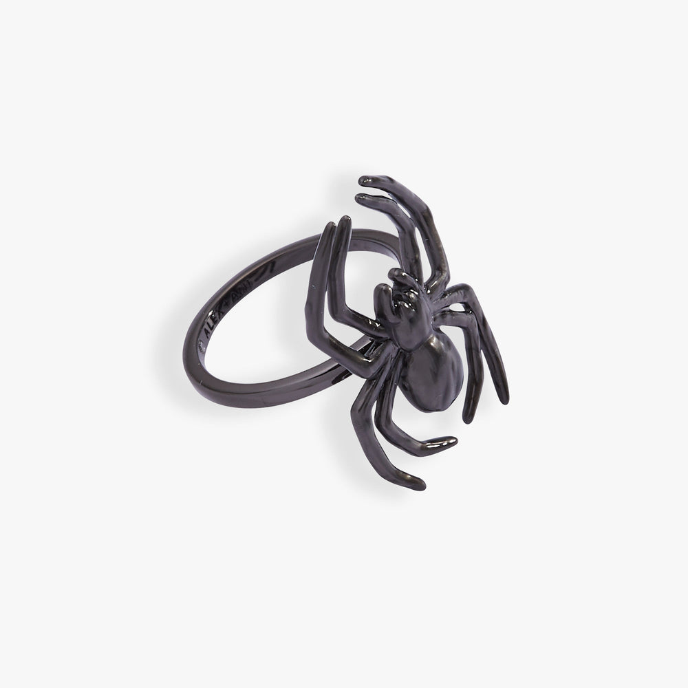 Glow in the Dark Spider Ring Silver | Alex and Ani