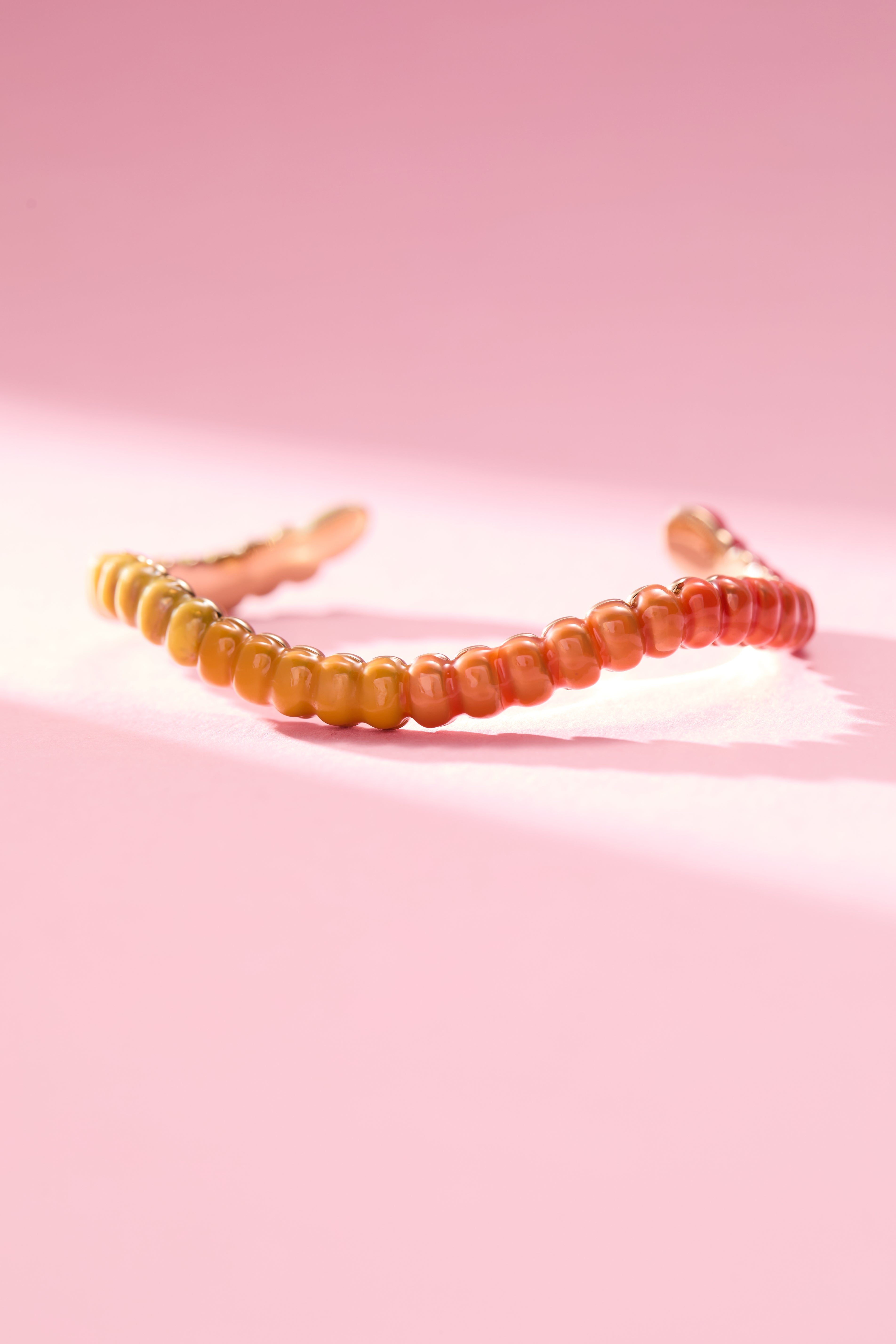 SOM - Gummy Worm Cuff Gold | Alex and Ani