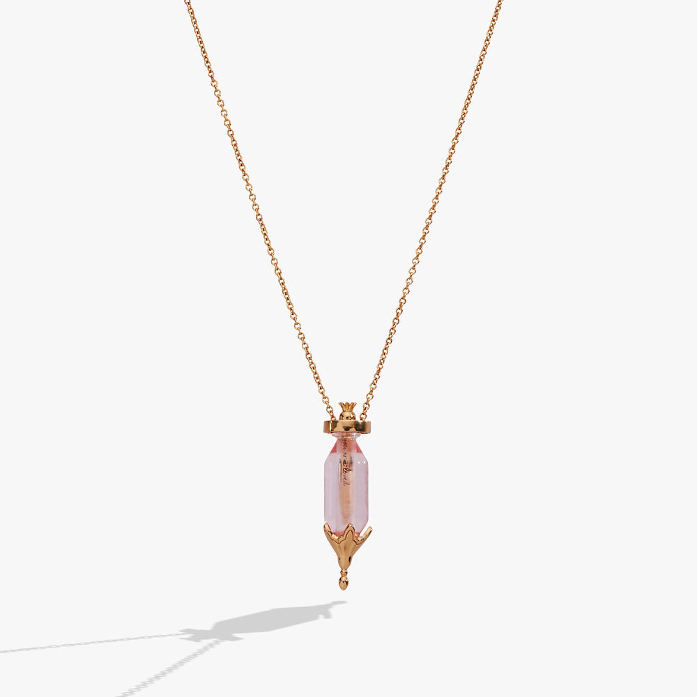 You Are Loved' Potion Bottle Slider Necklace
    
    
    
       Gold | Alex and Ani