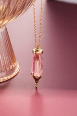 You Are Loved' Potion Bottle Slider Necklace
    
    
    
       Gold | Alex and Ani