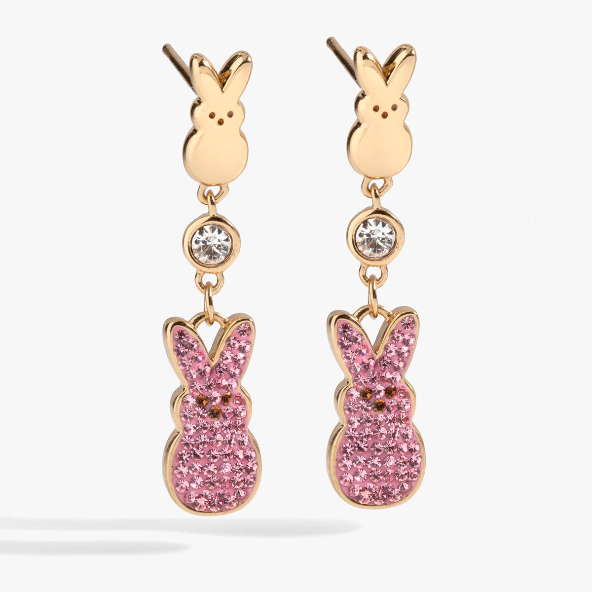 PEEPS® Statement Earrings Gold | Alex and Ani
