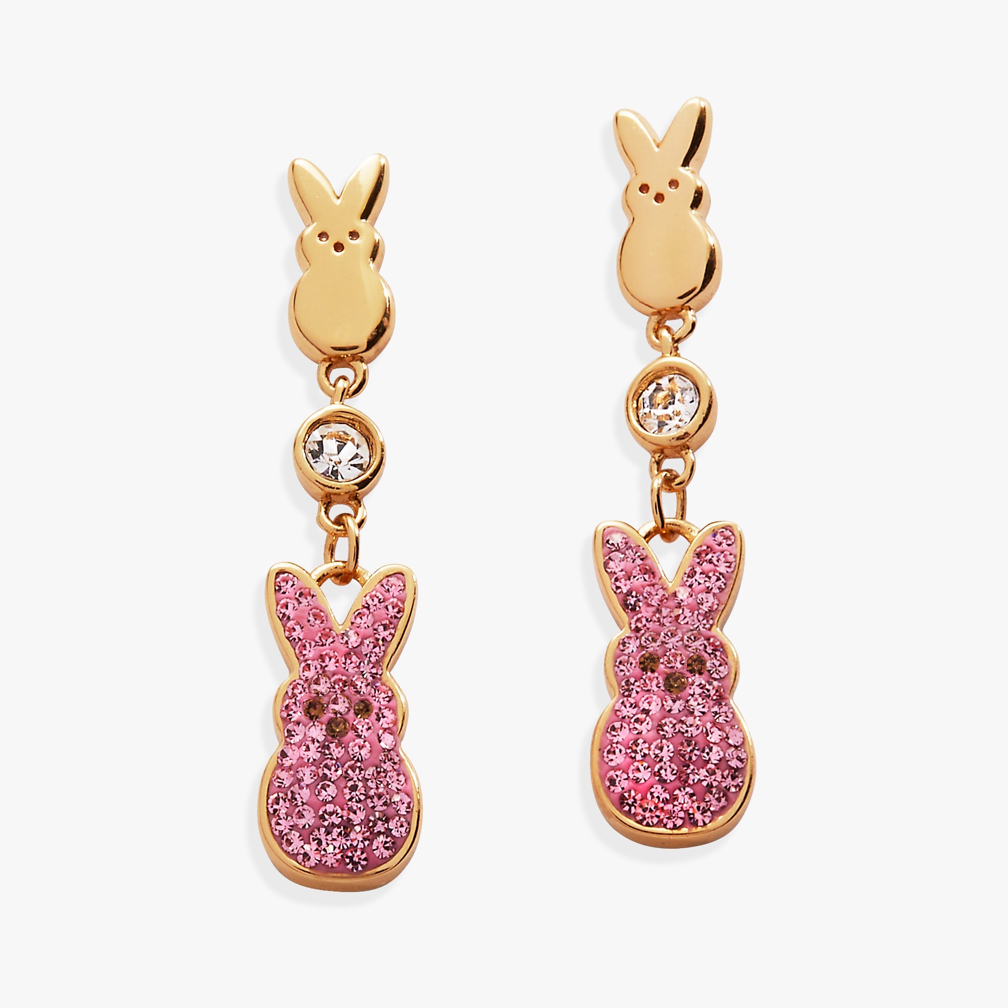 PEEPS® Statement Earrings Gold | Alex and Ani