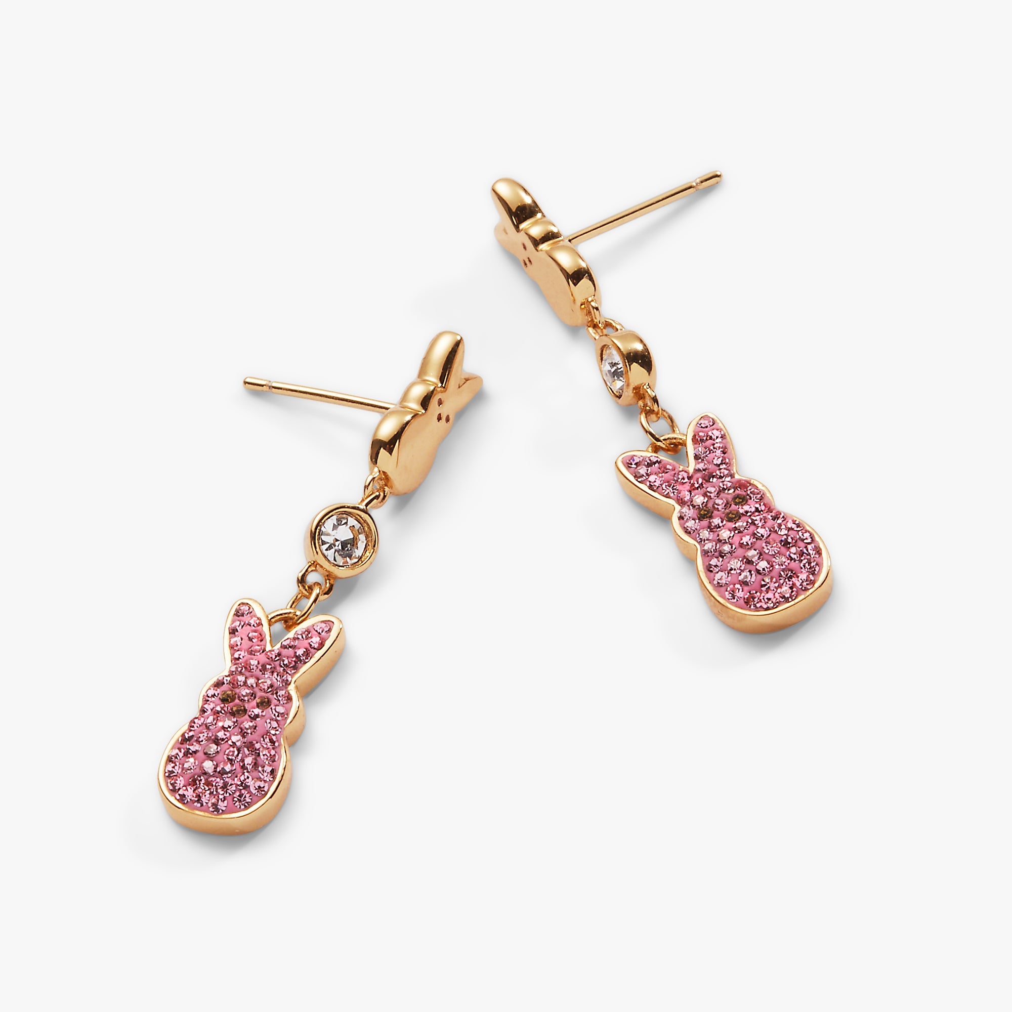 PEEPS® Statement Earrings Gold | Alex and Ani