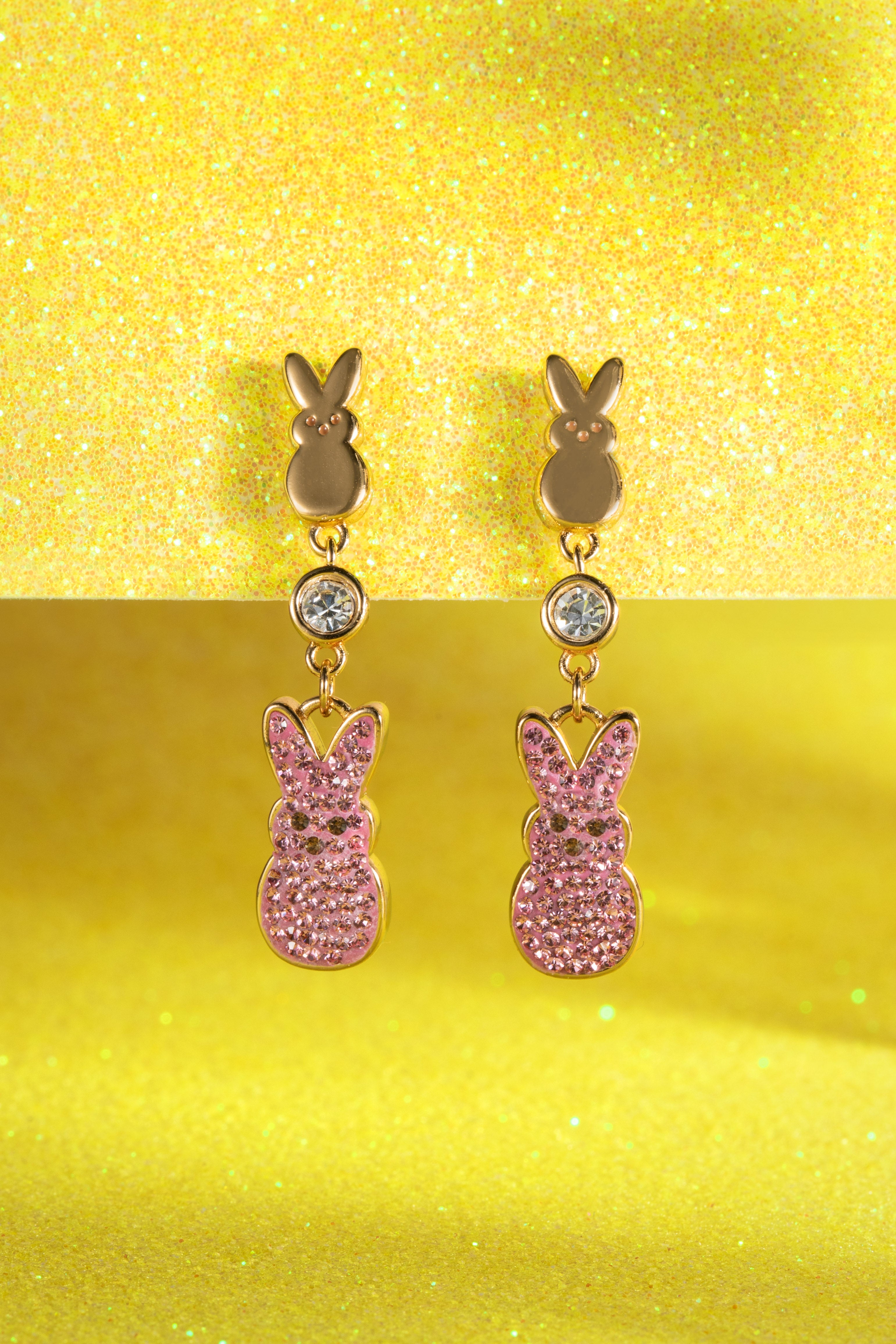 PEEPS® Statement Earrings Gold | Alex and Ani