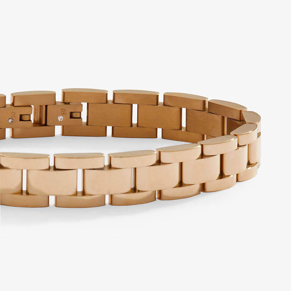 Chunky Watch Strap Bracelet Stainless Steel Silver | Alex and Ani