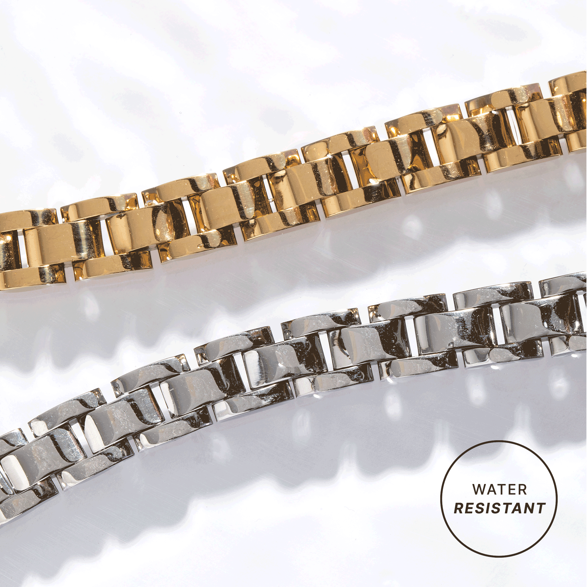 Chunky Watch Strap Bracelet Stainless Steel Silver | Alex and Ani