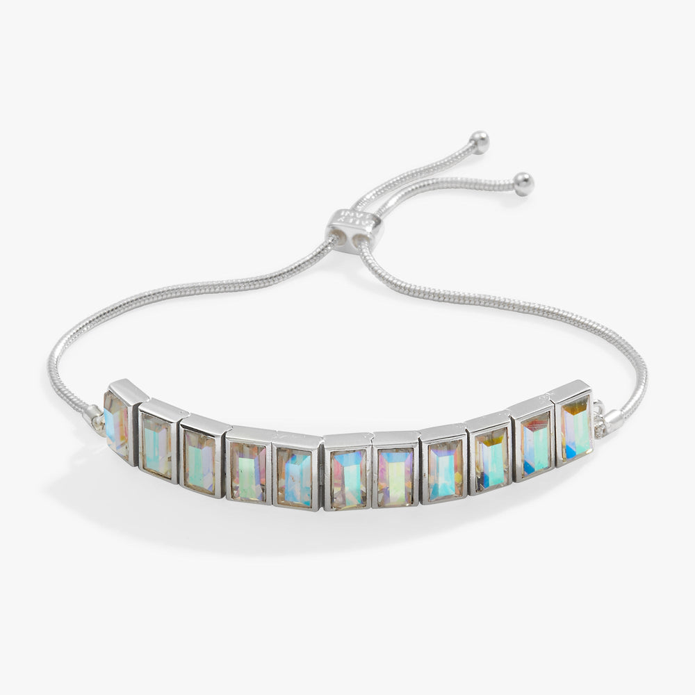 Baguette Crystal Tennis Bracelet Chocolate | Alex and Ani