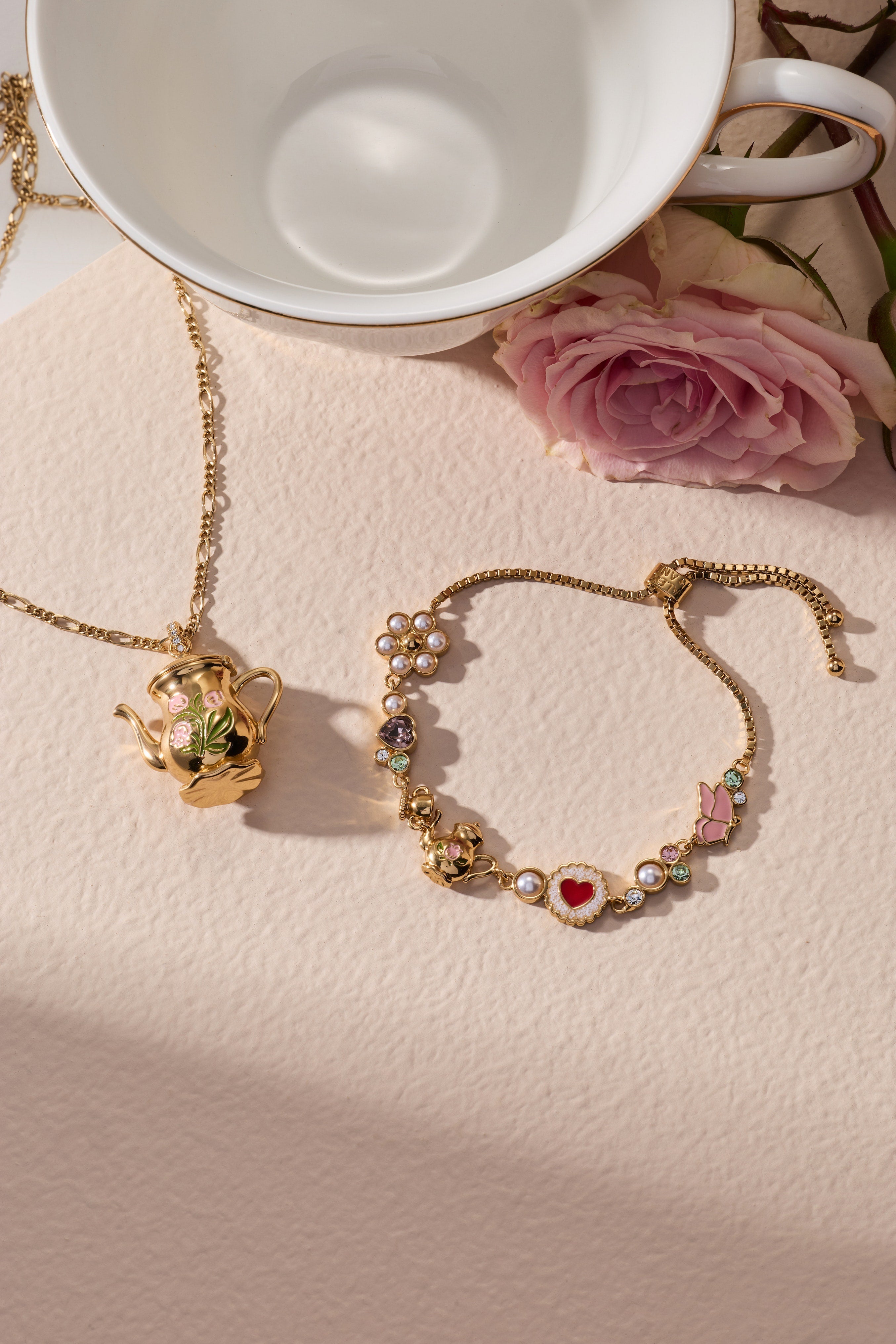 Tea Party Bolo Bracelet Gold | Alex and Ani