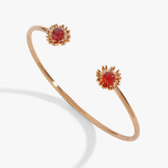 Farmers' Market Sunflower Flex Cuff Gold | Alex and Ani
