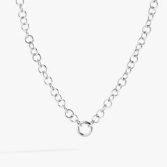 Y Necklace Interchangeable Base Stainless Steel Silver | Alex and Ani