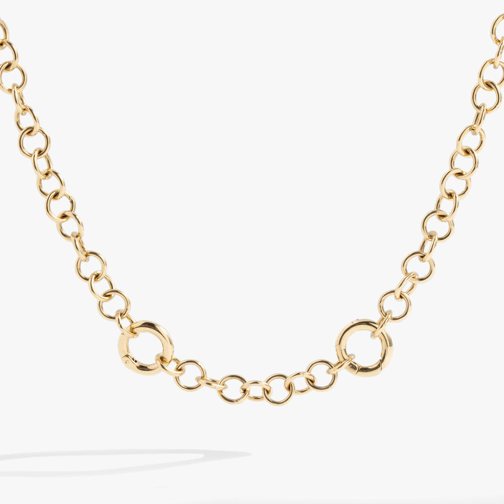 Y Necklace Interchangeable Base Stainless Steel Silver | Alex and Ani