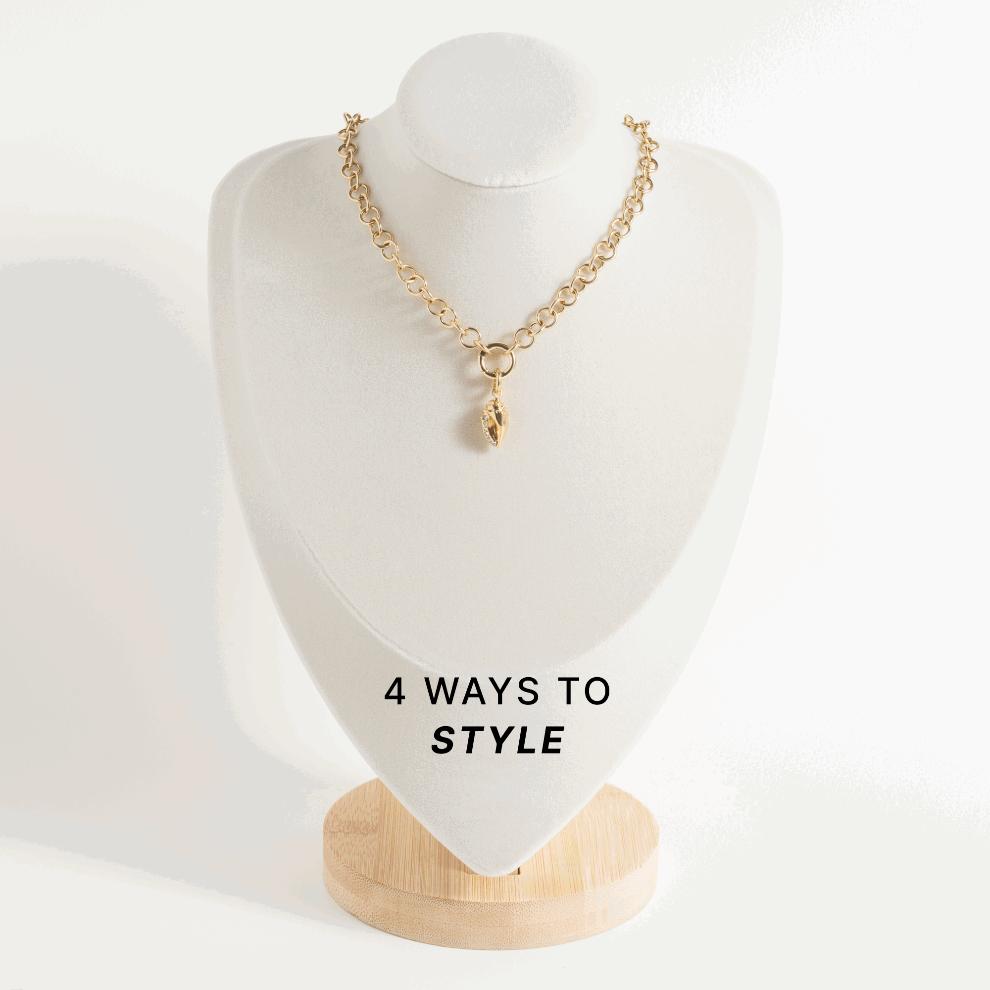 Y Necklace Interchangeable Base Stainless Steel Silver | Alex and Ani