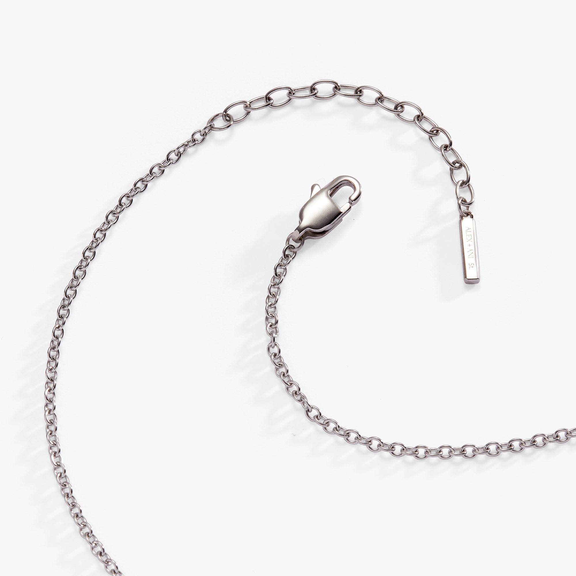 Airplane Inline Necklace Stainless Steel Gold | Alex and Ani