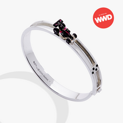 Hot Wheels™ Moveable Car Hinge Bangle Silver | Alex and Ani
