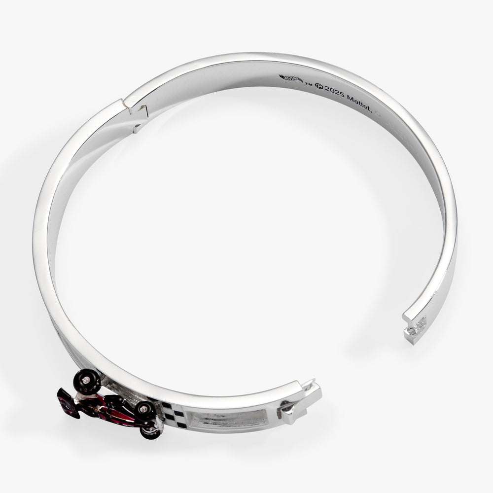 Hot Wheels™ Moveable Car Hinge Bangle Silver | Alex and Ani
