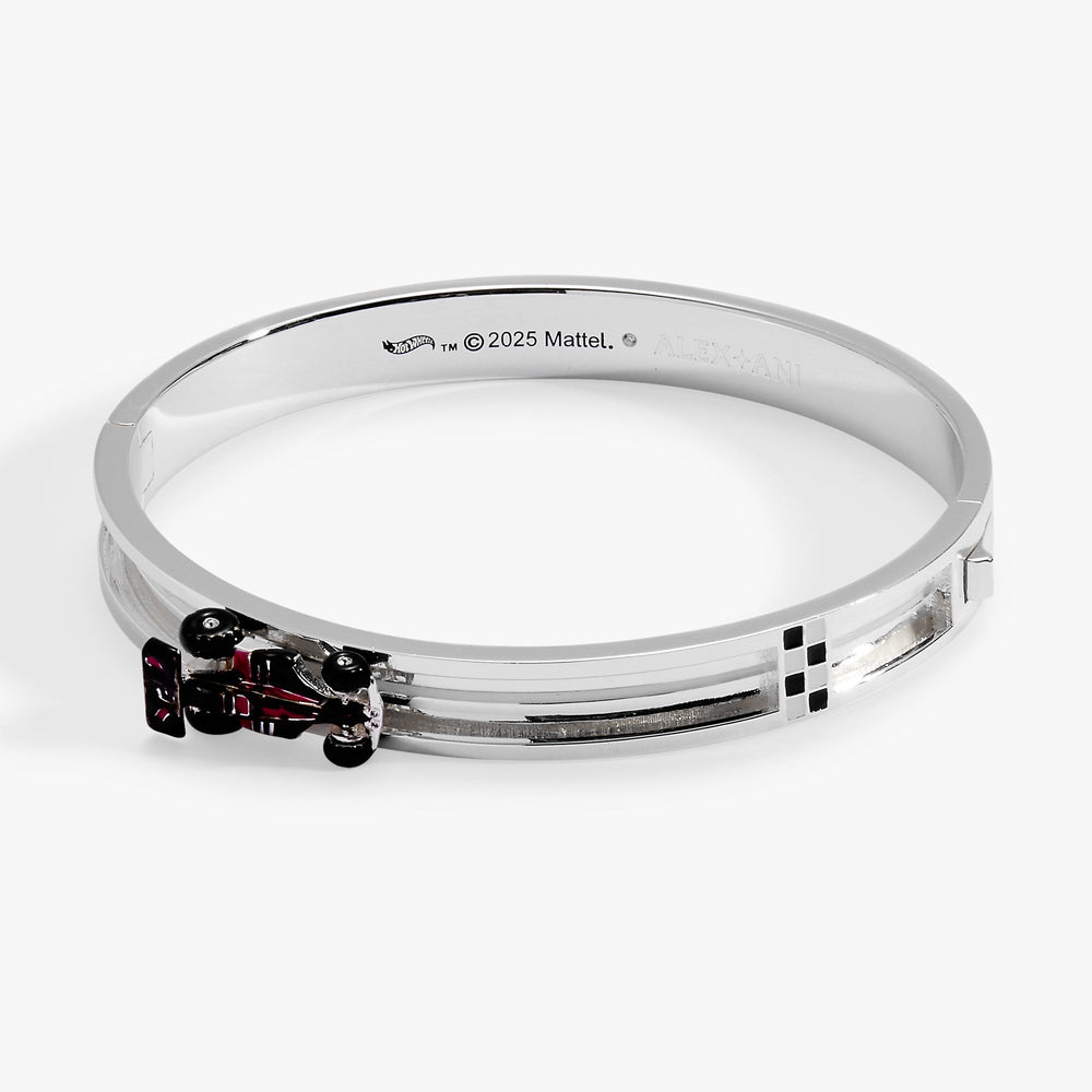 Hot Wheels™ Moveable Car Hinge Bangle Silver | Alex and Ani