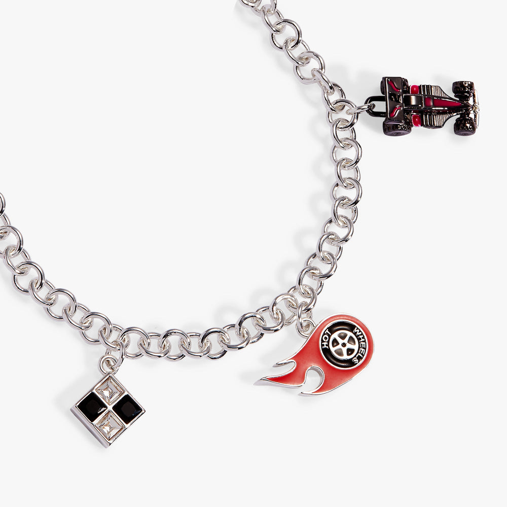 Hot Wheels™ Toggle Charm Bracelet Silver | Alex and Ani