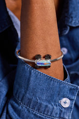 Hot Wheels™ Mega Wrex Moveable Cuff Silver | Alex and Ani