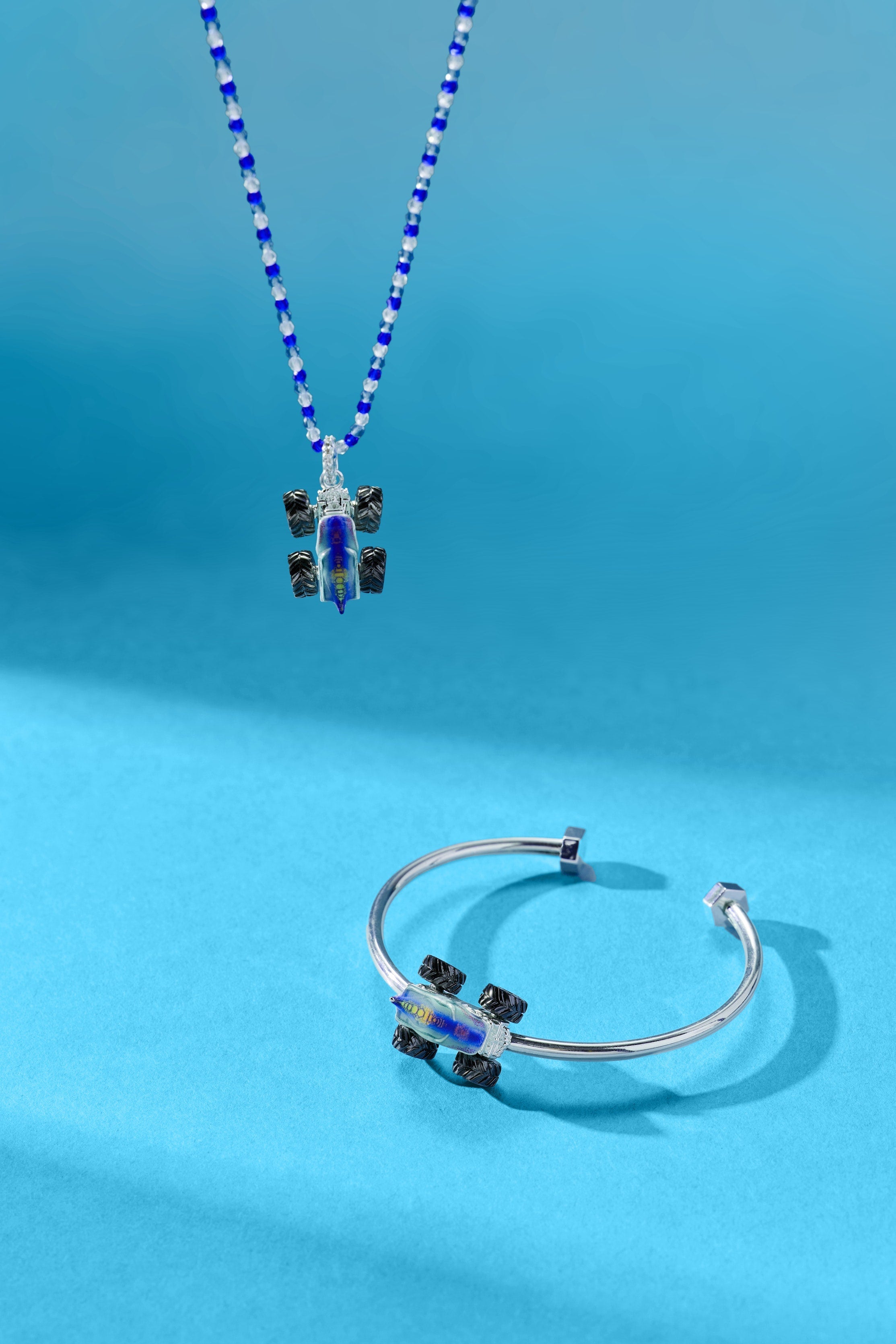 Hot Wheels™ Mega Wrex Moveable Cuff Silver | Alex and Ani