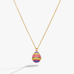 PEEPS® Easter Egg Pendant Necklace Gold | Alex and Ani